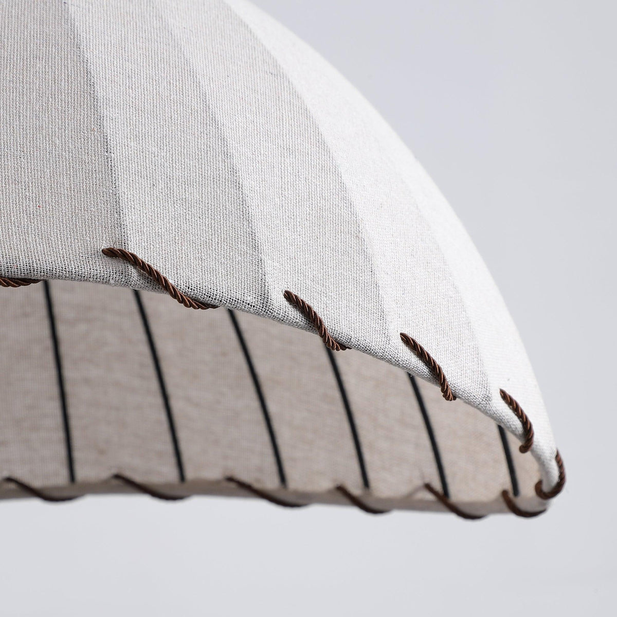 Bane Ribbed Pendant Light