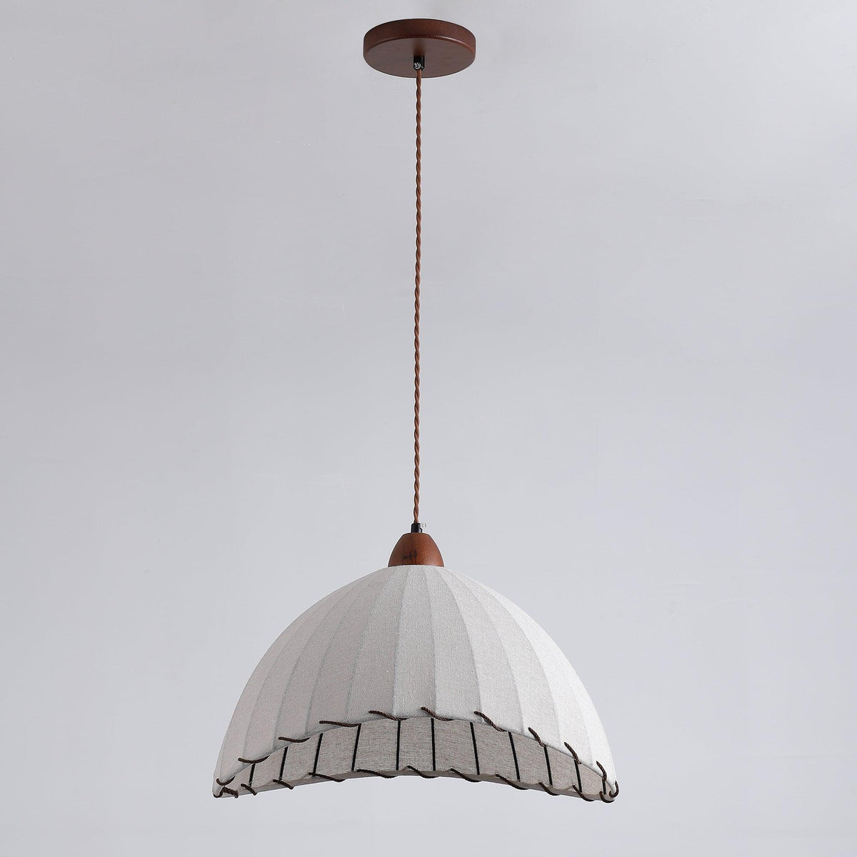 Bane Ribbed Pendant Light