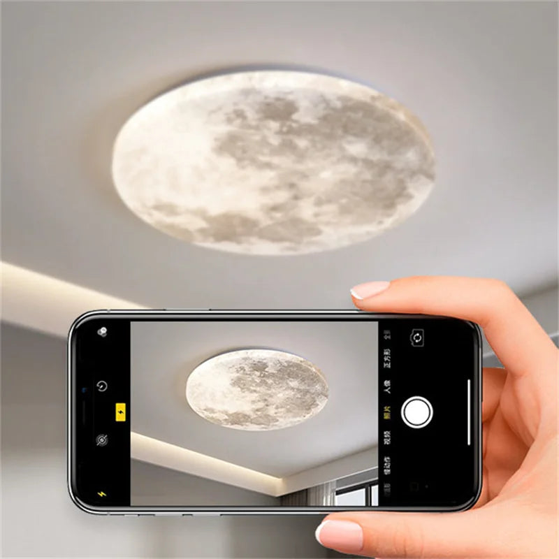 Zolven Moon Design Ceiling Light