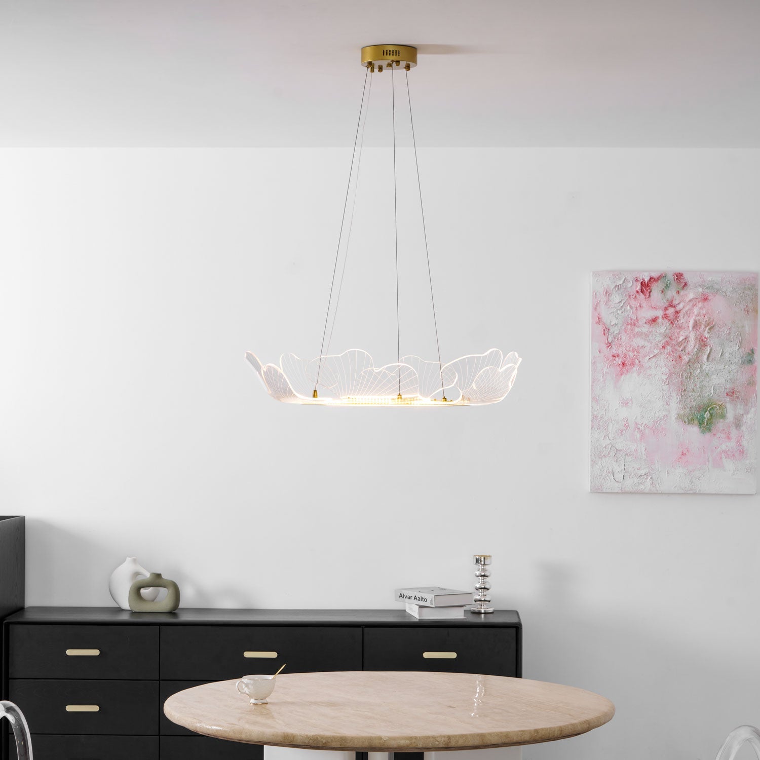 Bavelora Leaf Chandelier