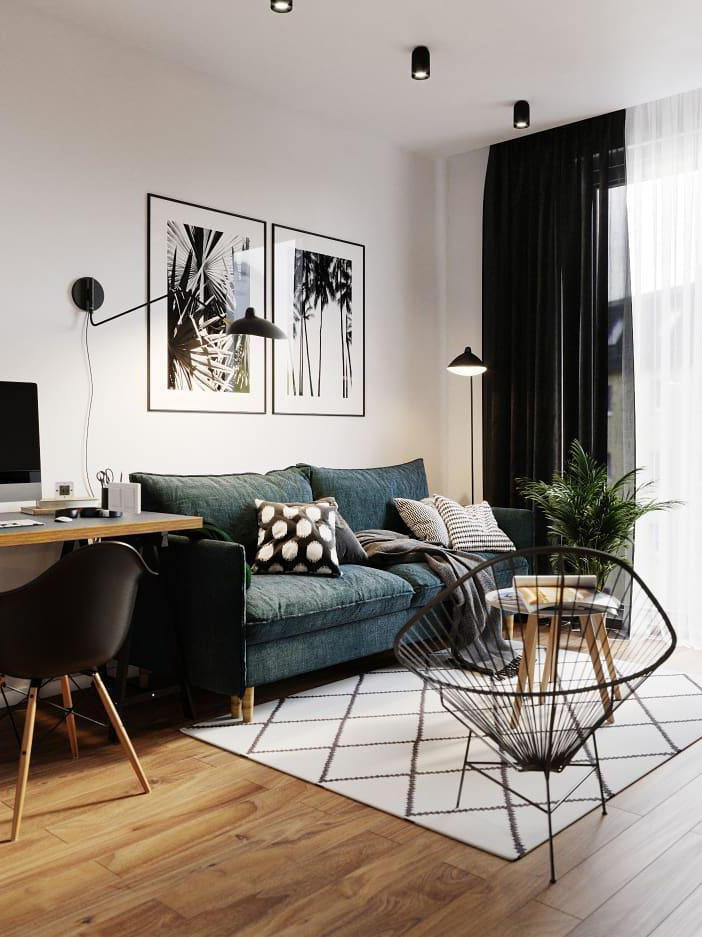 Baely Industrial Floor Lamp