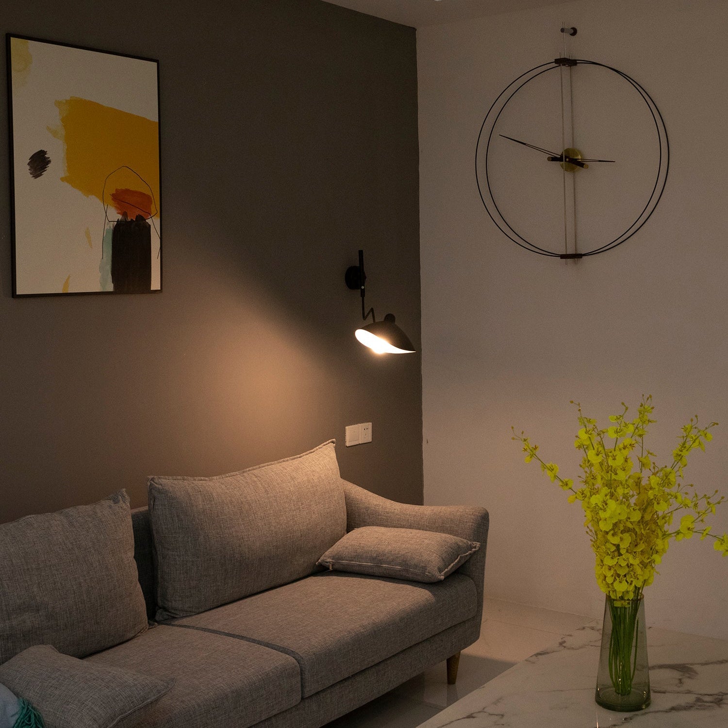 Adelira Industrial Wall Light