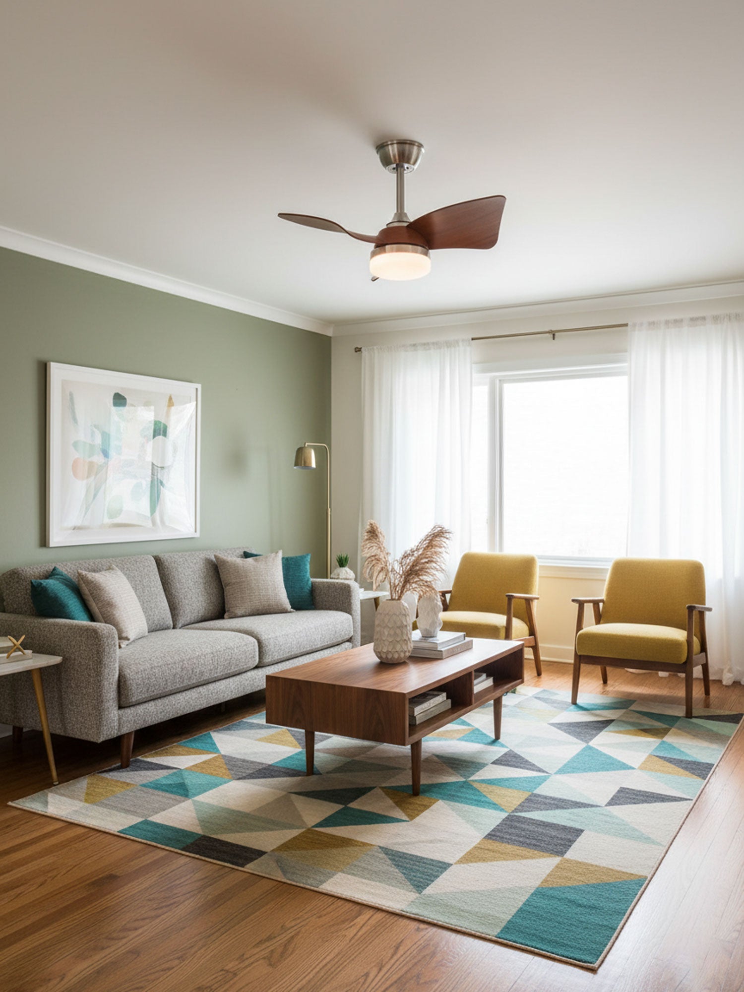 Avolavo Modern Ceiling Fan Light