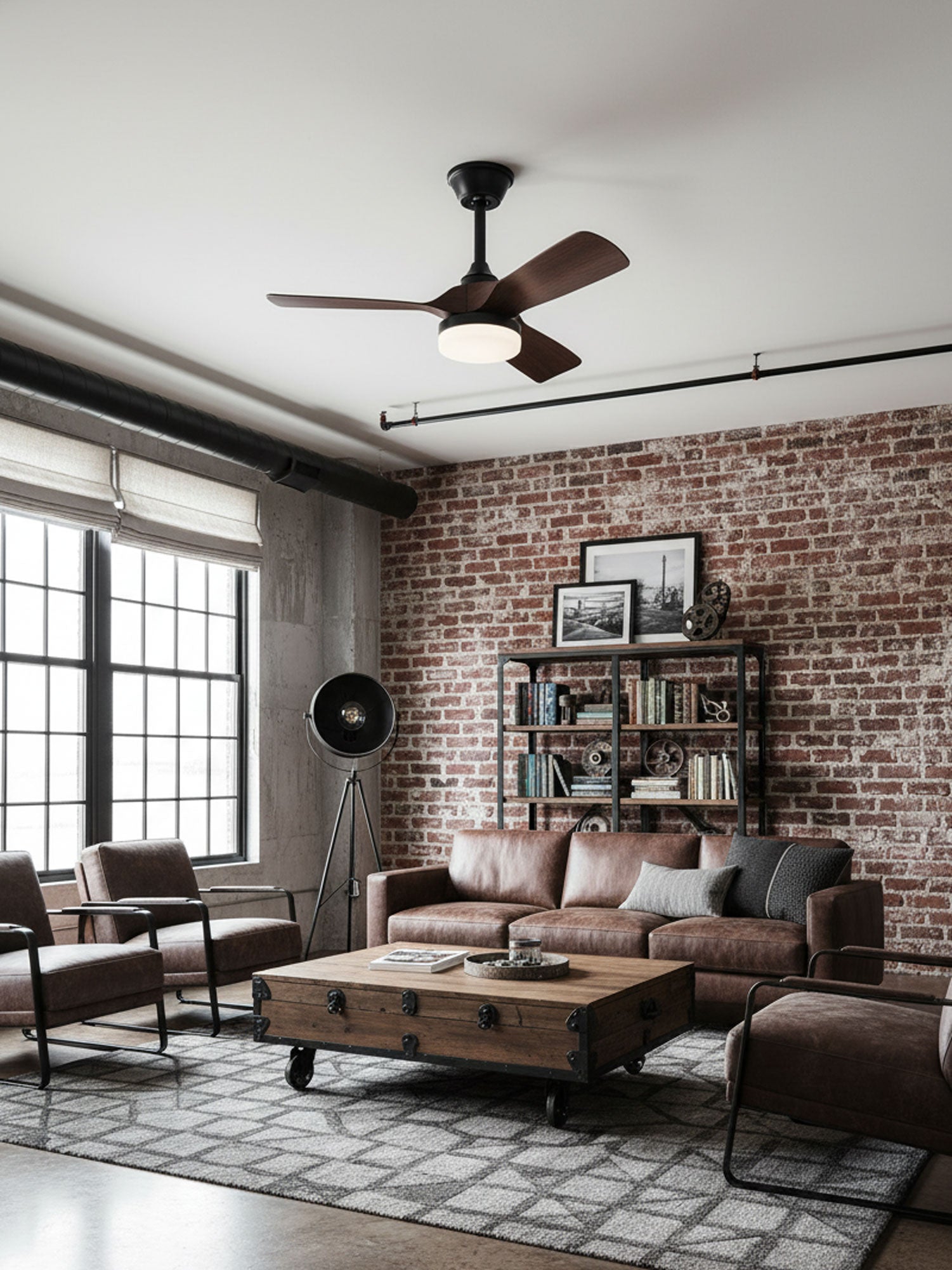 Avolavo Modern Ceiling Fan Light