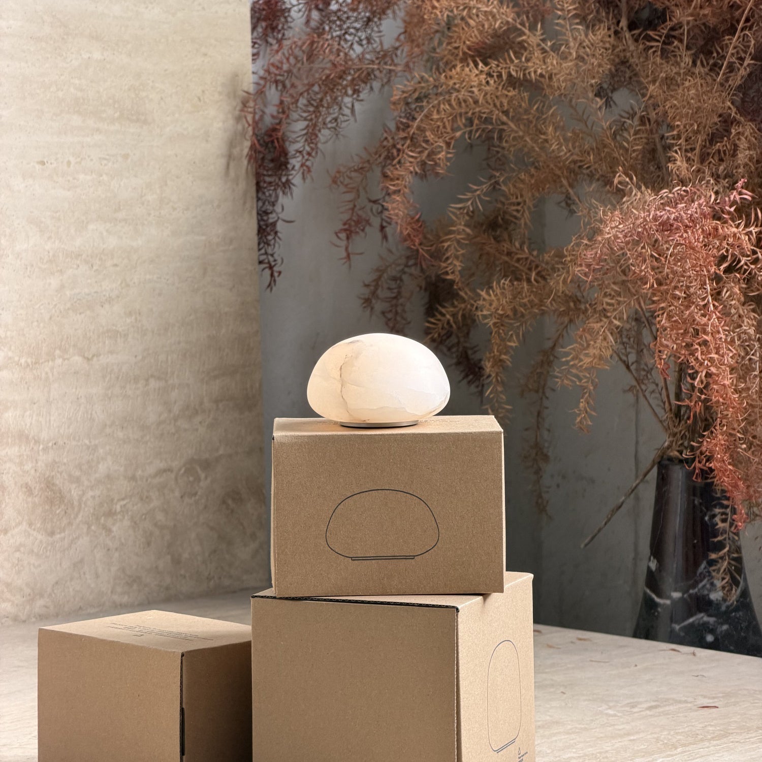 Bazorello Alabaster Table Lamp