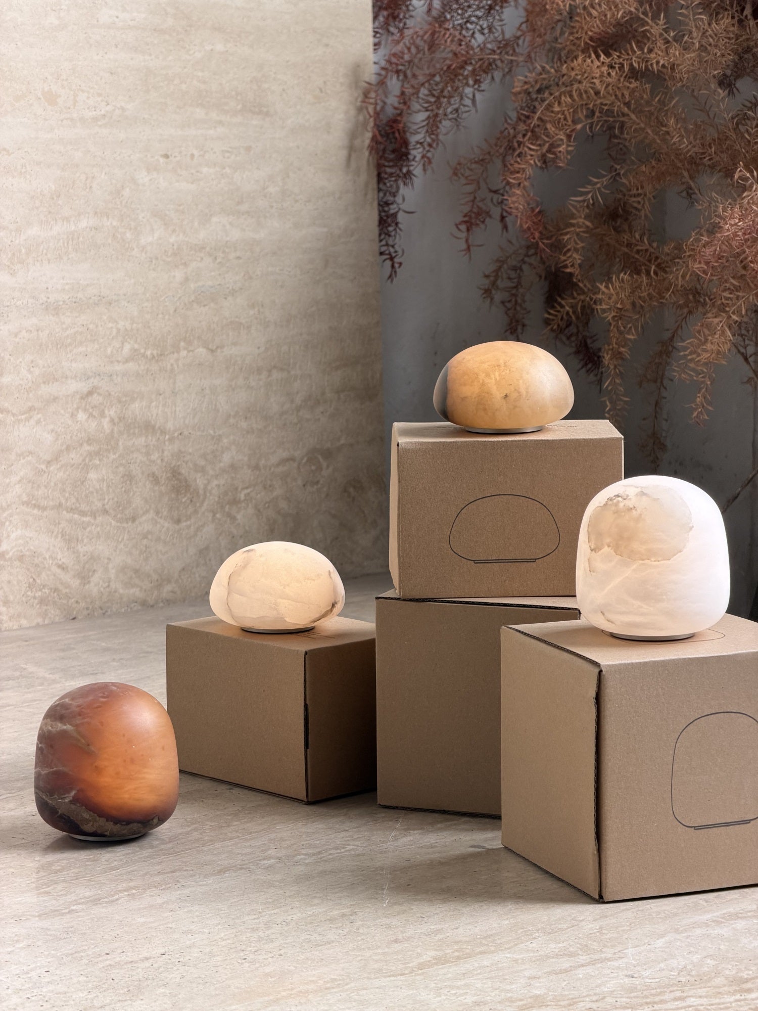 Bazorello Alabaster Table Lamp