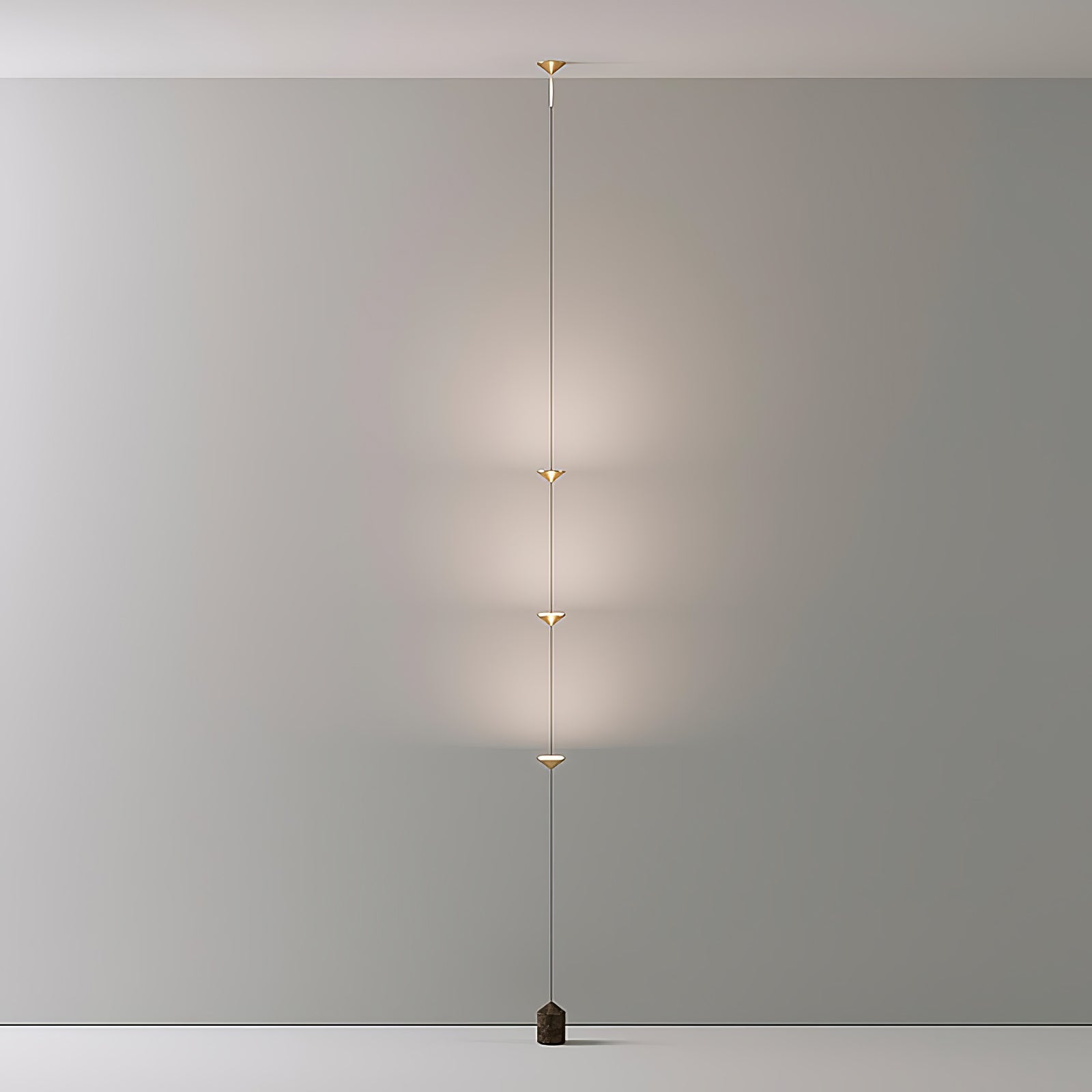 Alirya Cone Floor To Ceiling Lamp