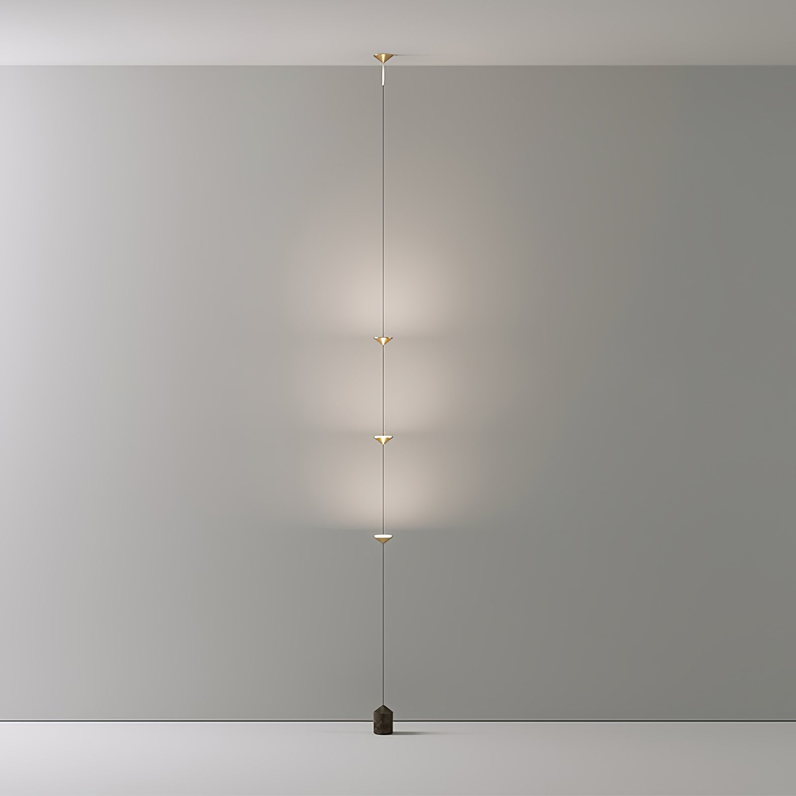 Alirya Cone Floor To Ceiling Lamp