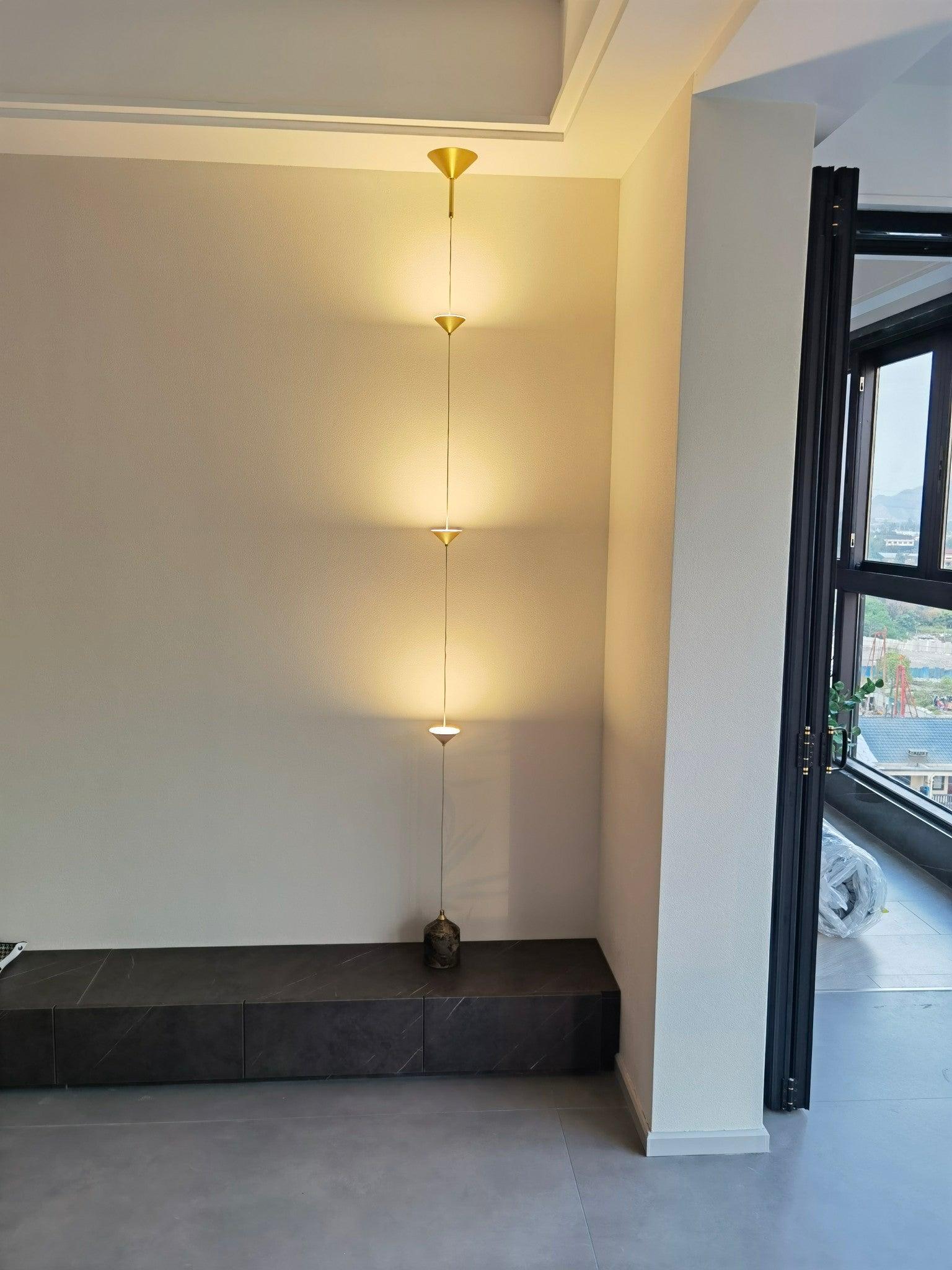 Alirya Cone Floor To Ceiling Lamp