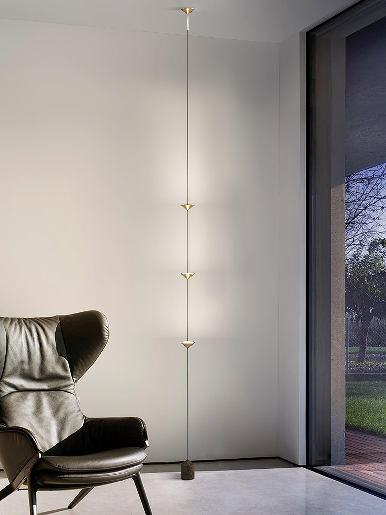 Alirya Cone Floor To Ceiling Lamp