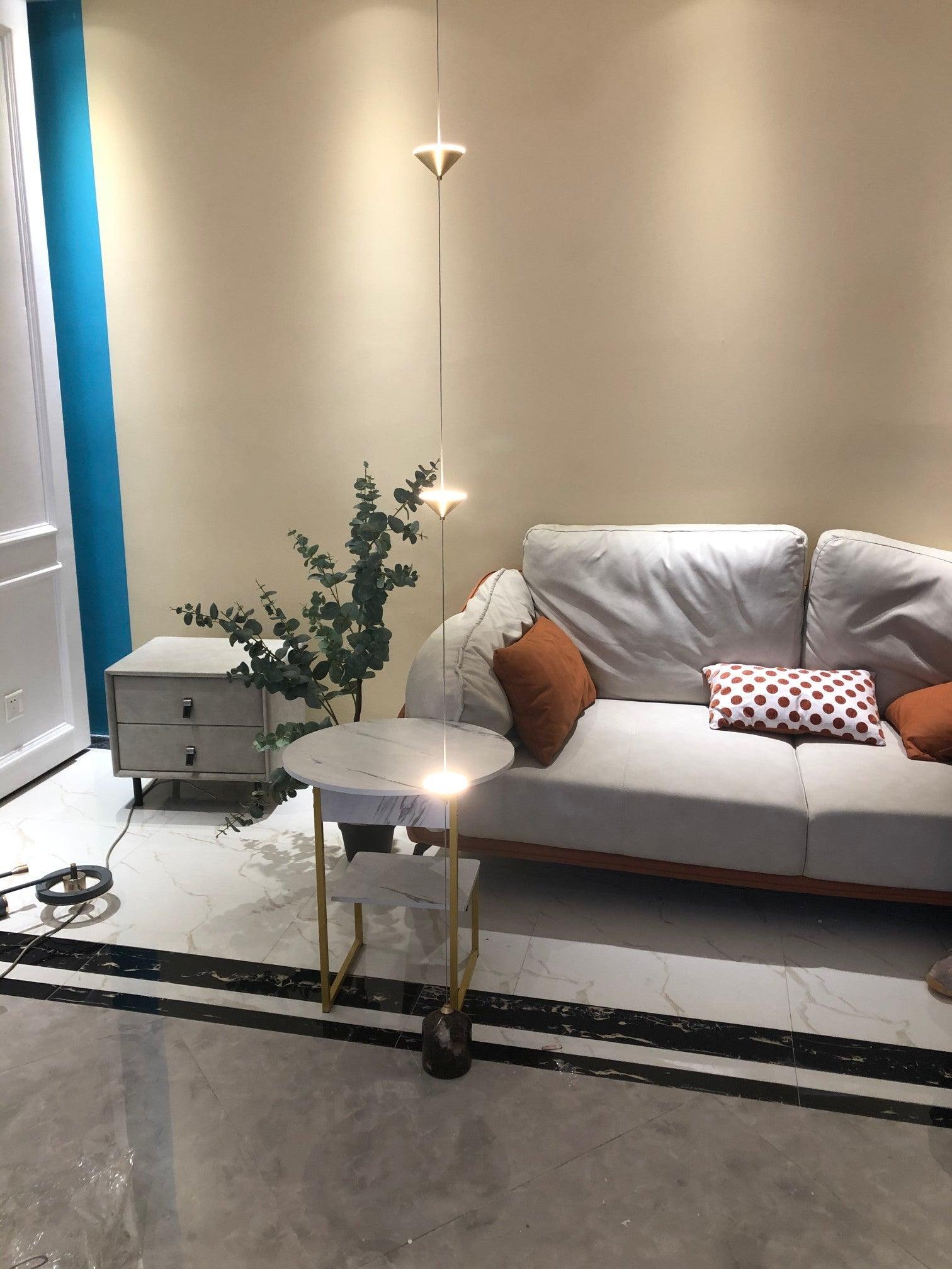 Alirya Cone Floor To Ceiling Lamp