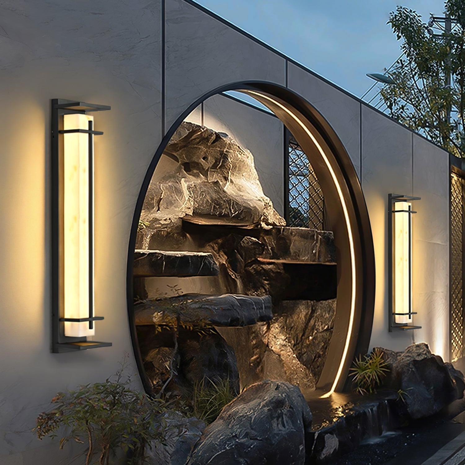 Belorayo Outdoor Wall Light