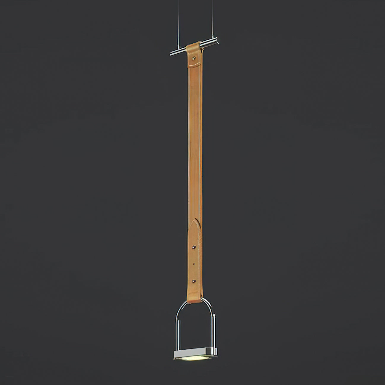 Pegavora Leather Strap Pendant Light