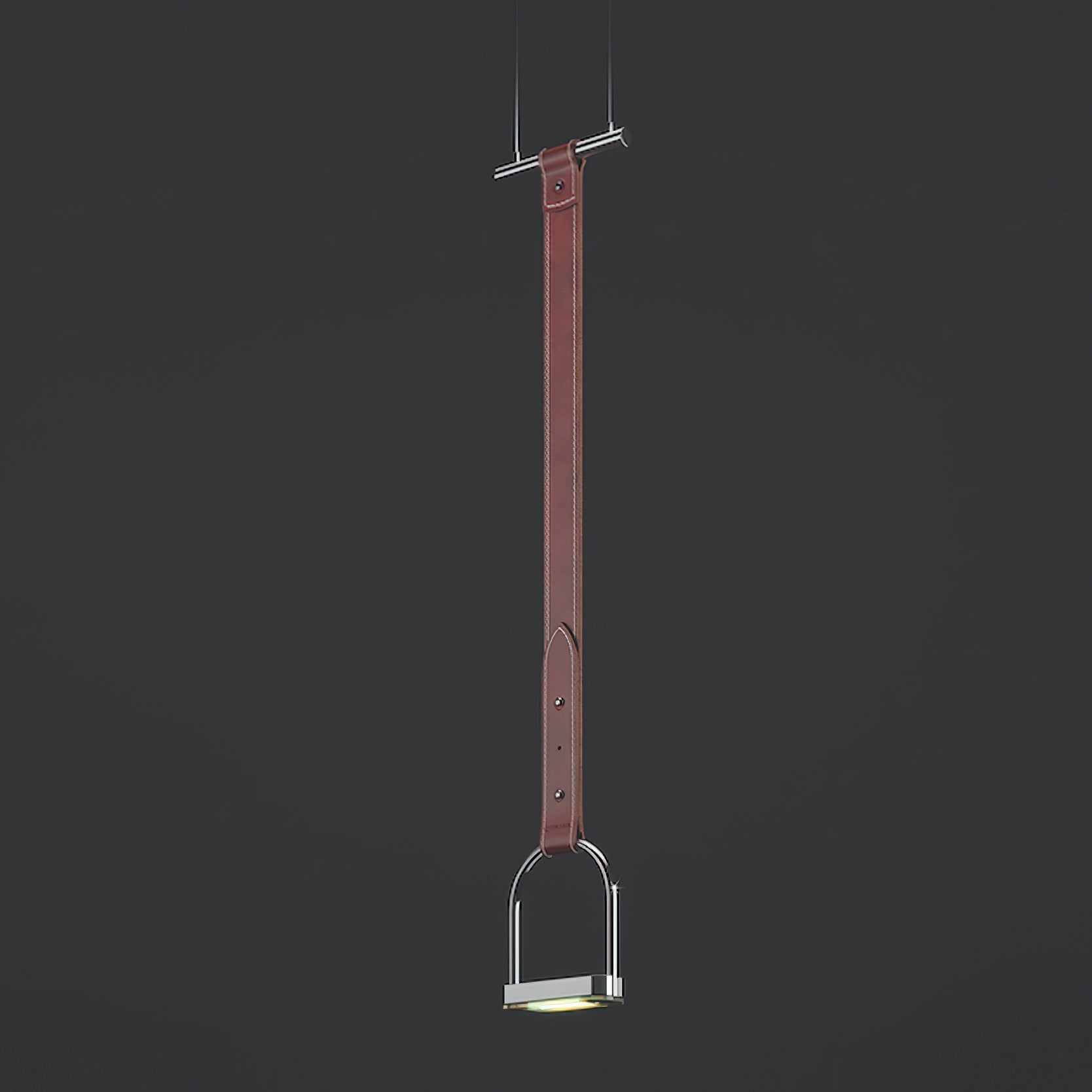 Pegavora Leather Strap Pendant Light