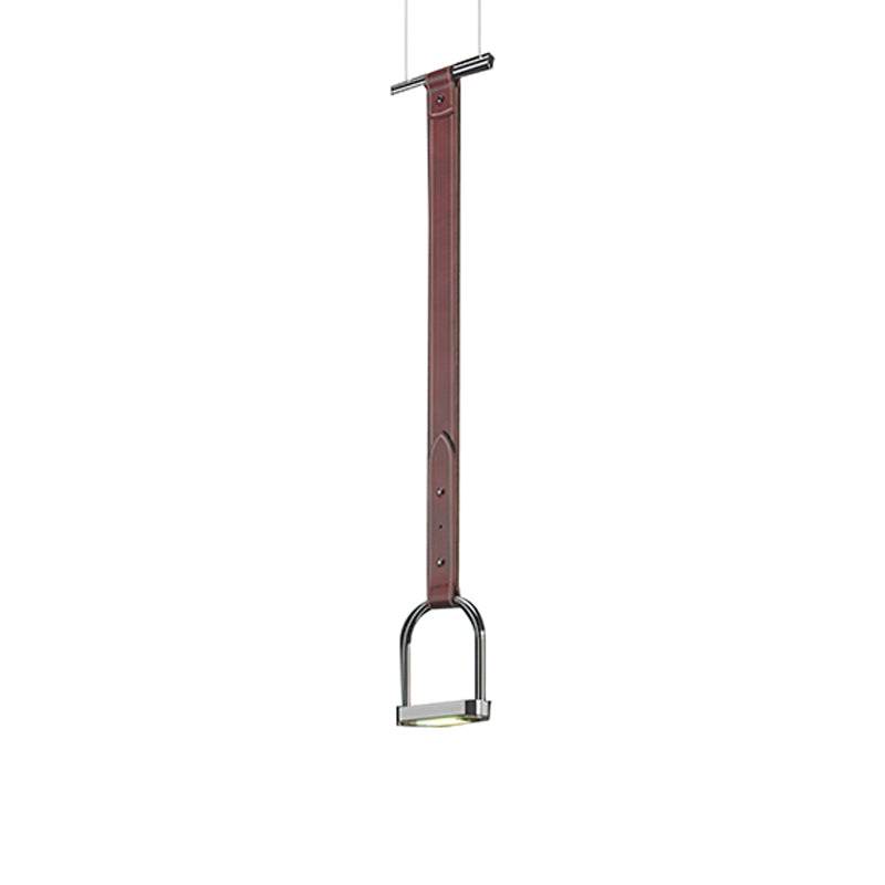 Pegavora Leather Strap Pendant Light