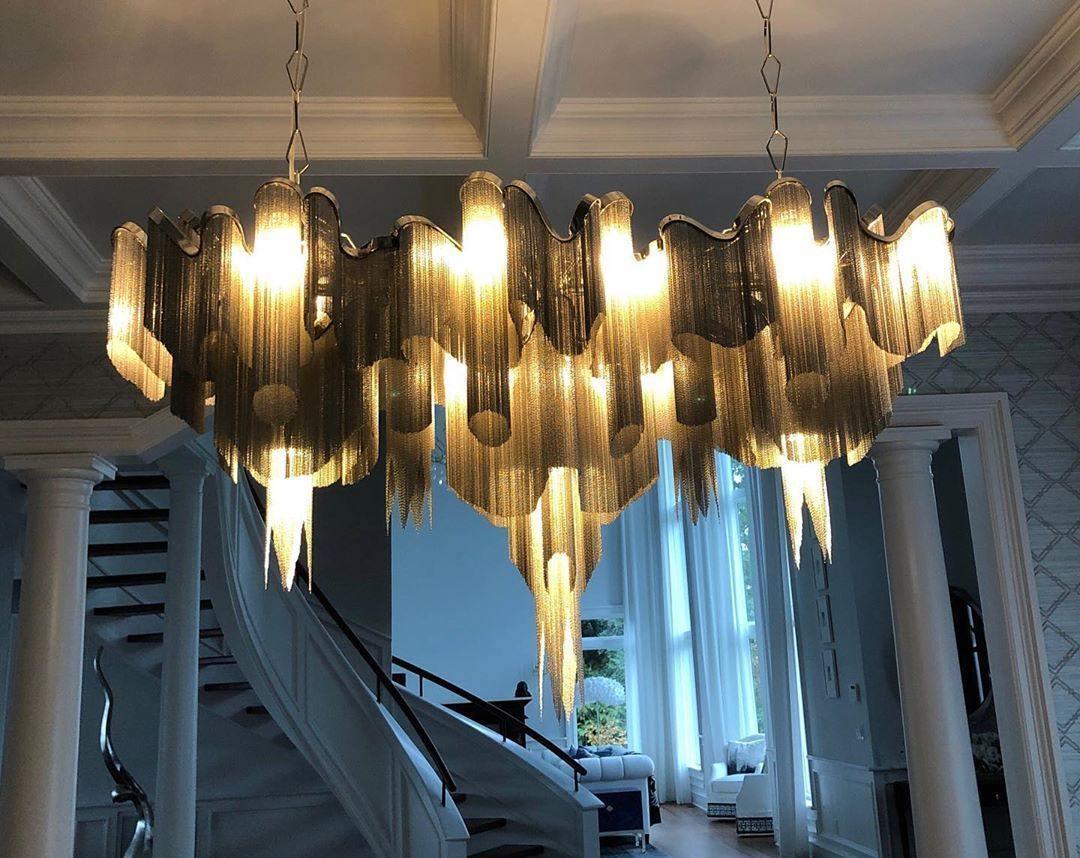 Stream Chain Chandelier – detail 34