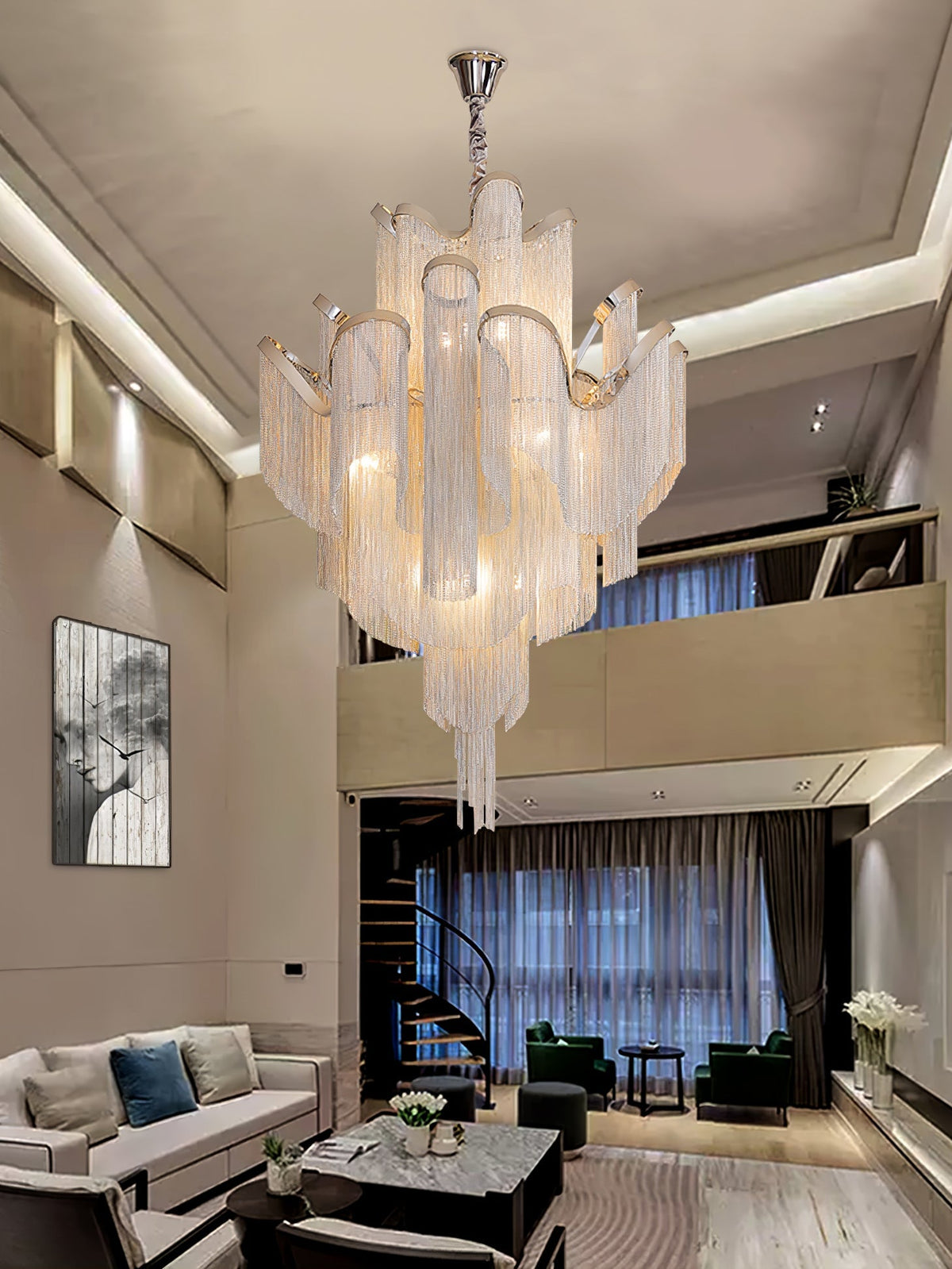 Abela Cascade Chandelier