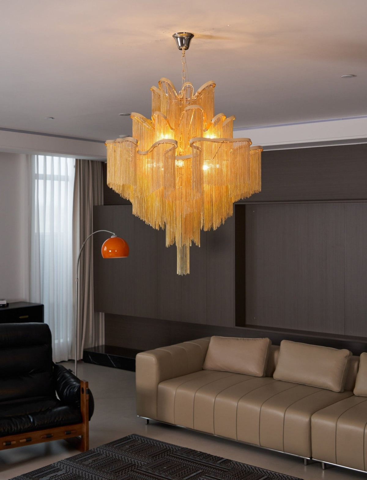 Stream Chain Chandelier – detail 9