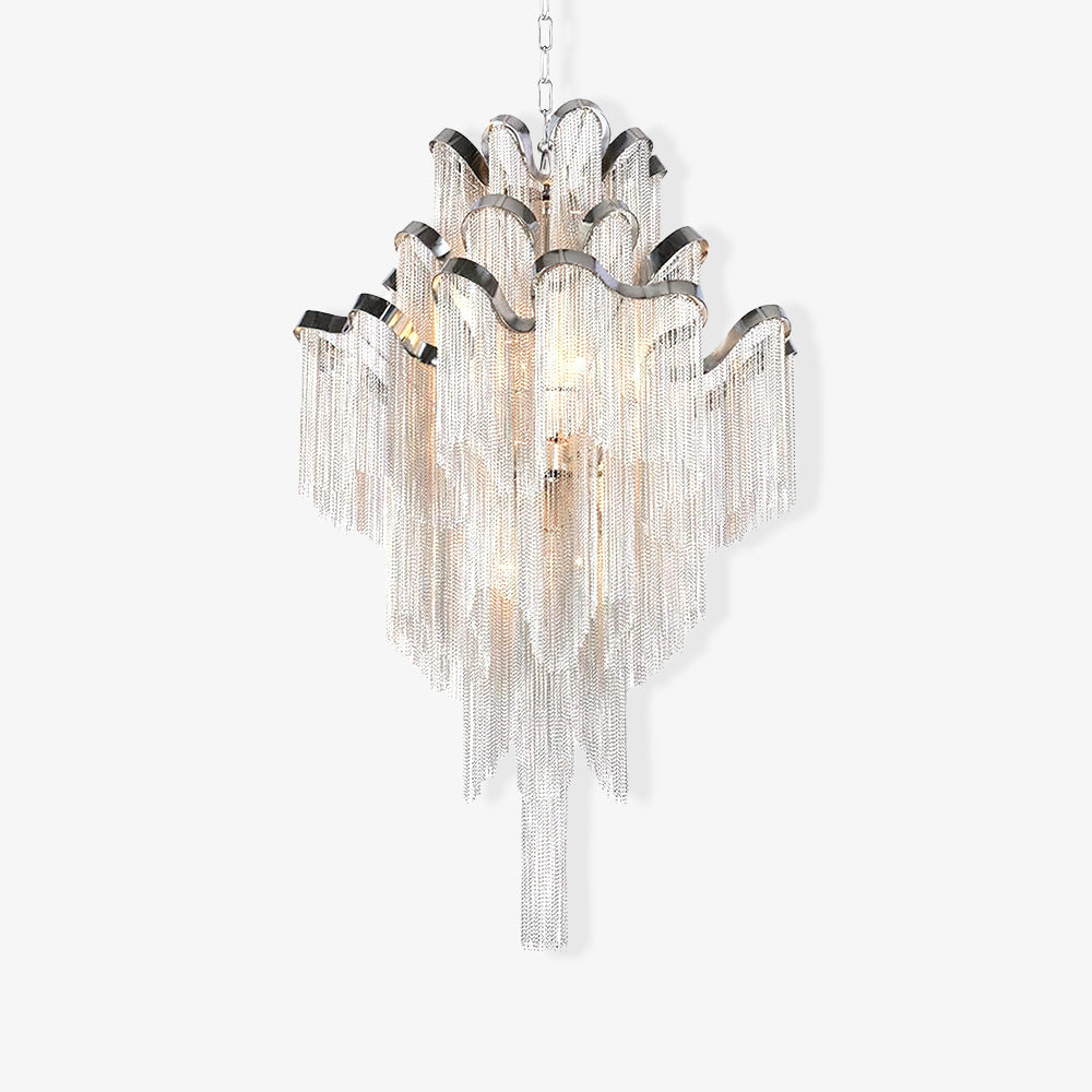Stream Chain Chandelier – detail 37