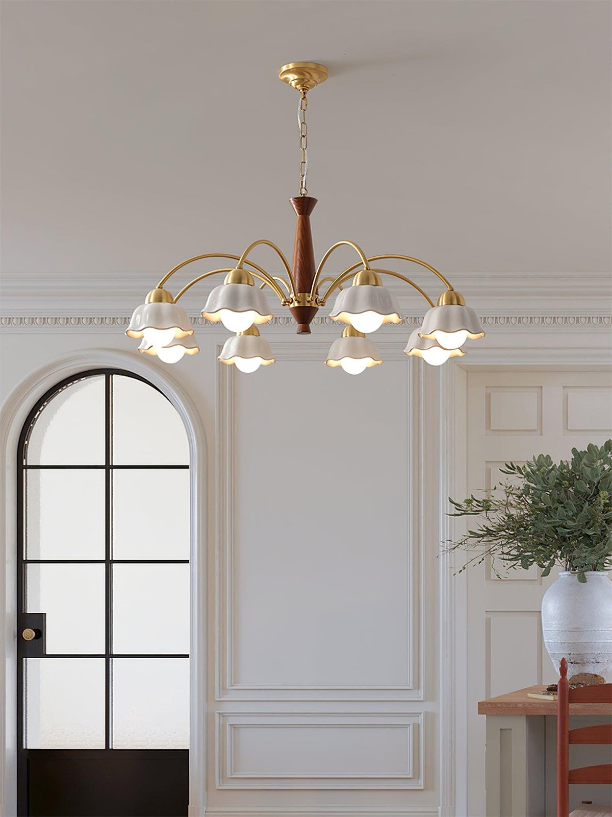 Siseralo Mid Century Chandelier