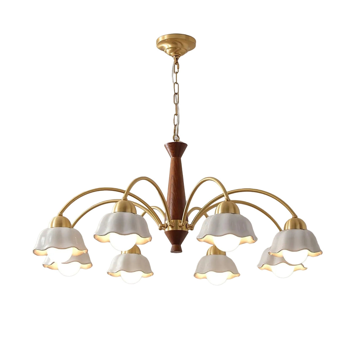 Siseralo Mid Century Chandelier