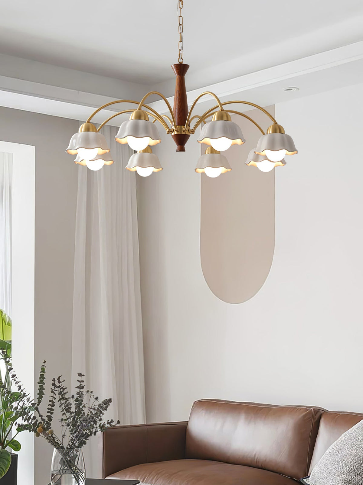 Siseralo Mid Century Chandelier