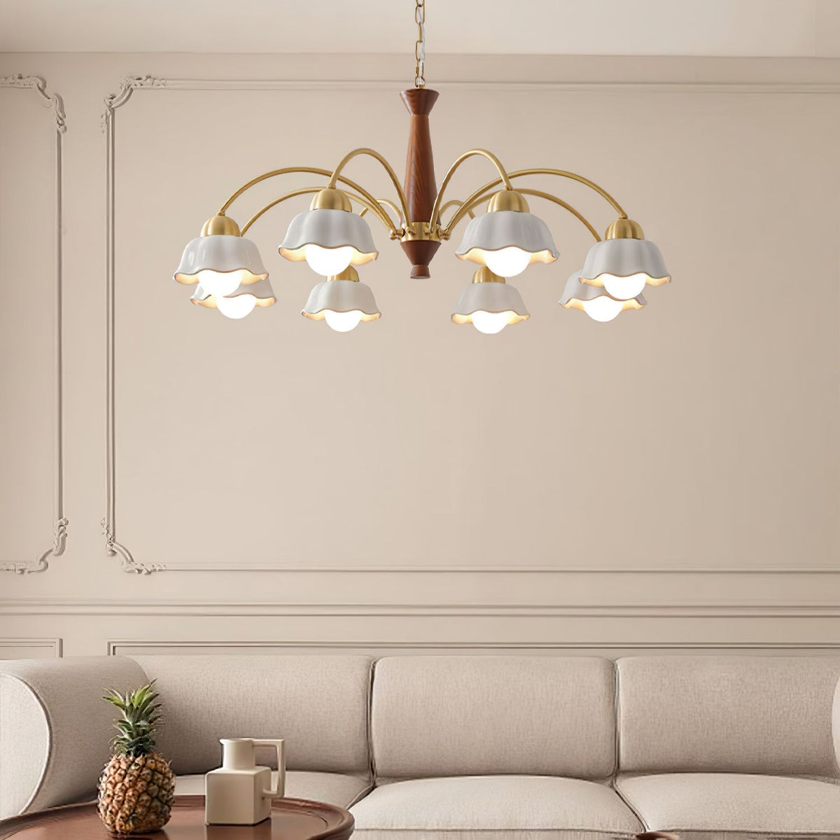 Siseralo Mid Century Chandelier
