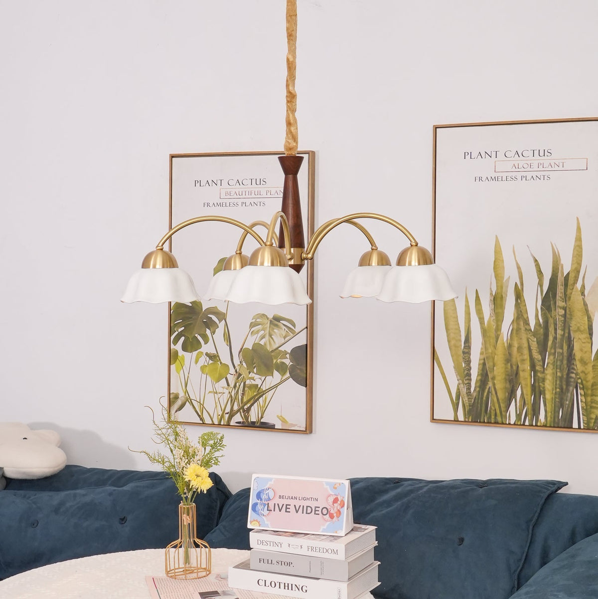 Siseralo Mid Century Chandelier