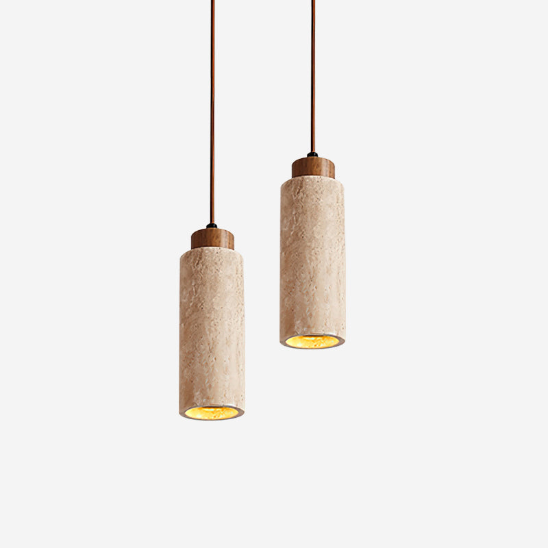 Lumeva Travertine Pendant Light