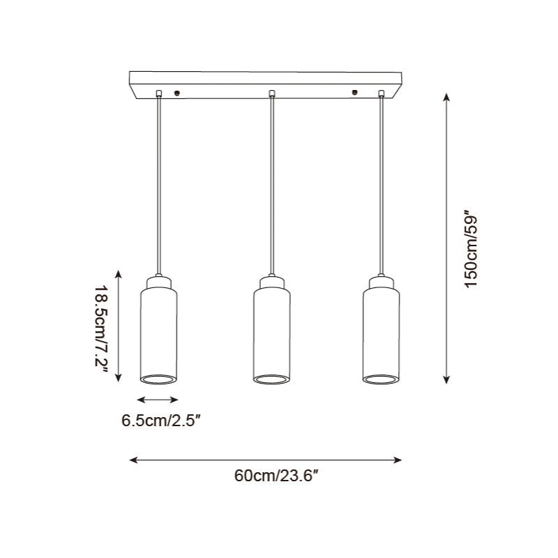 Lumeva Travertine Pendant Light