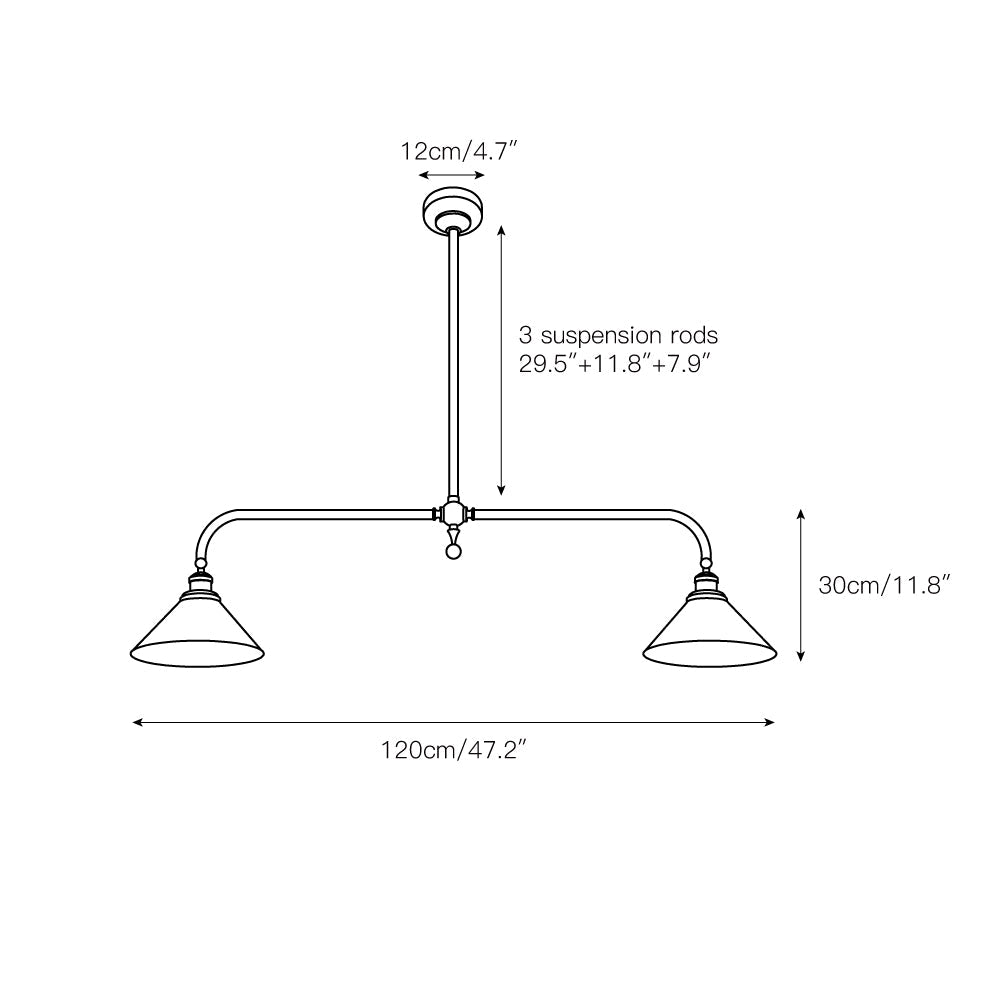 Alriza Linear Pendant Light