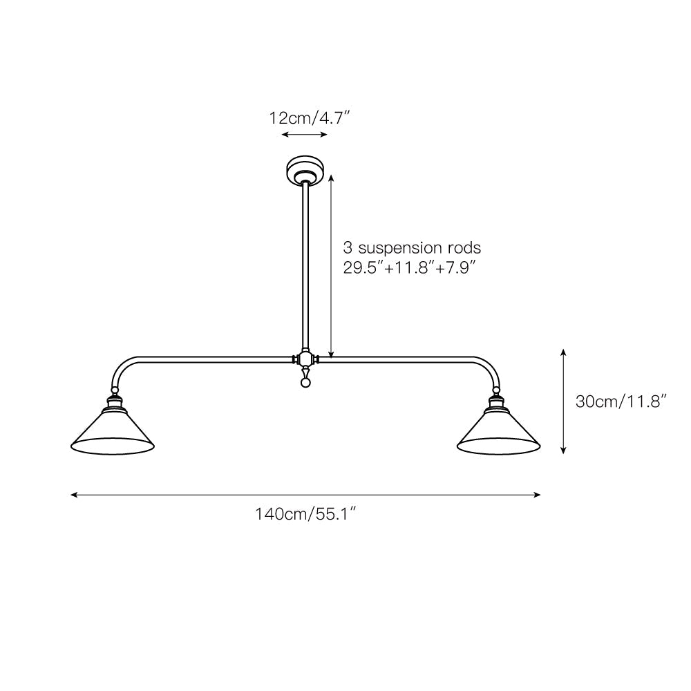 Alriza Linear Pendant Light