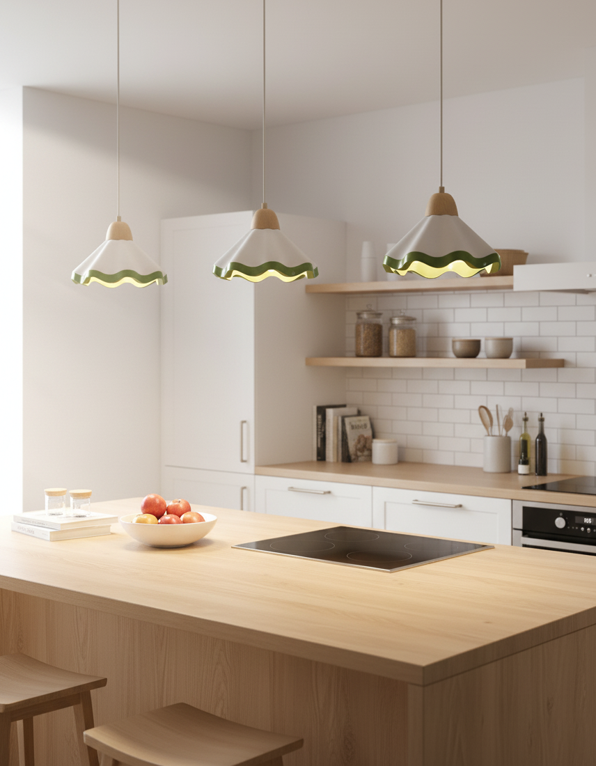 Najano Scalloped Pendant Light