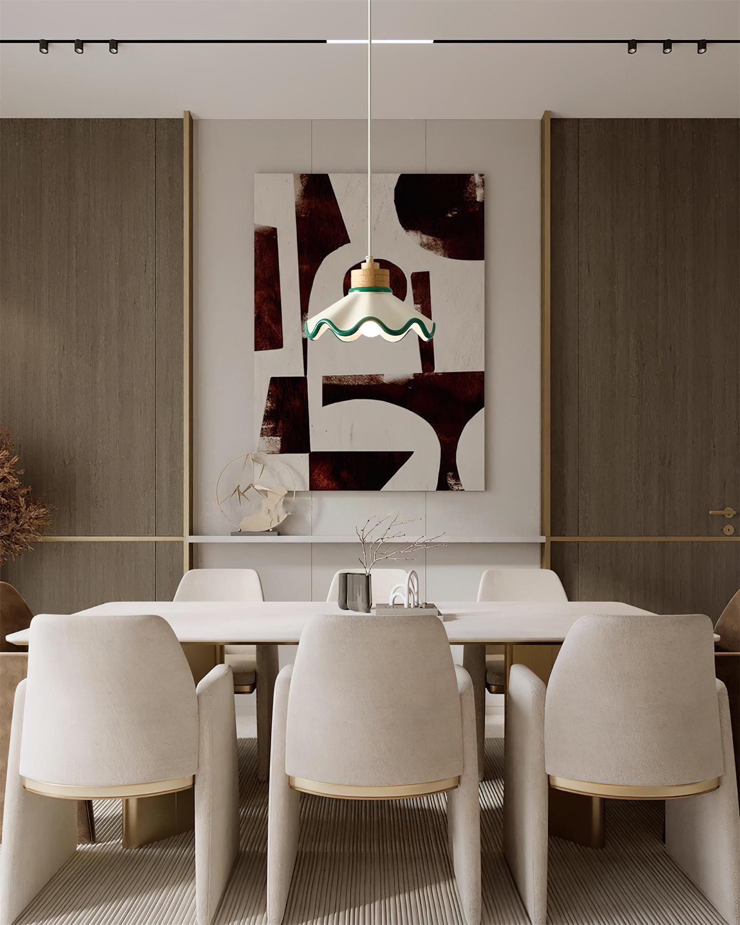 Najano Scalloped Pendant Light
