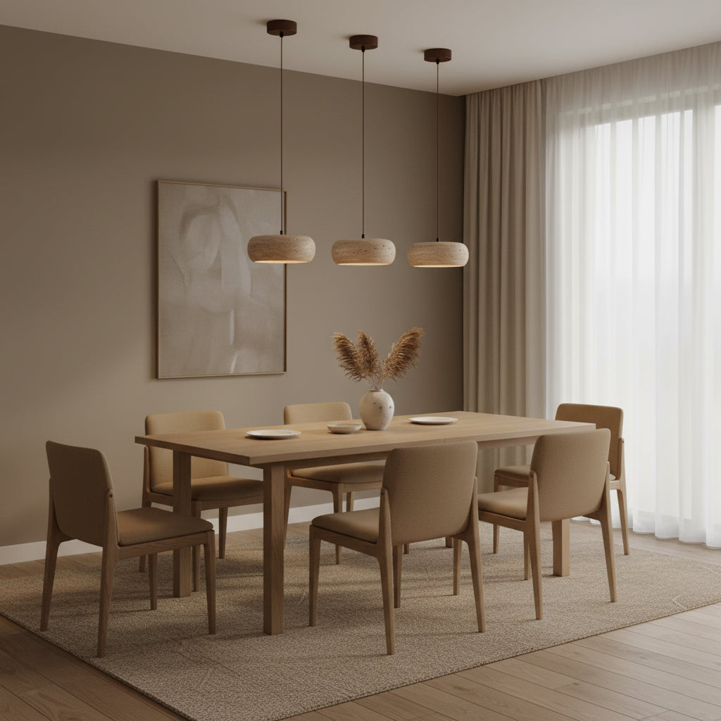 Asoe Drum Pendant Light