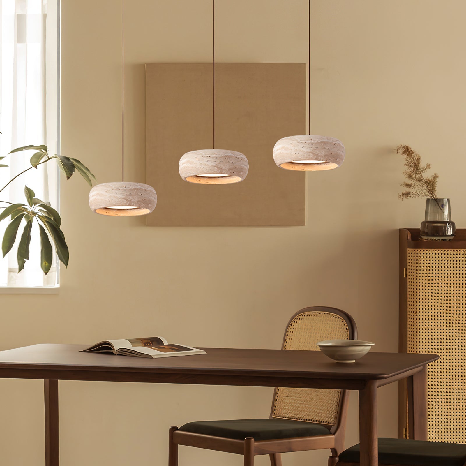Asoe Drum Pendant Light