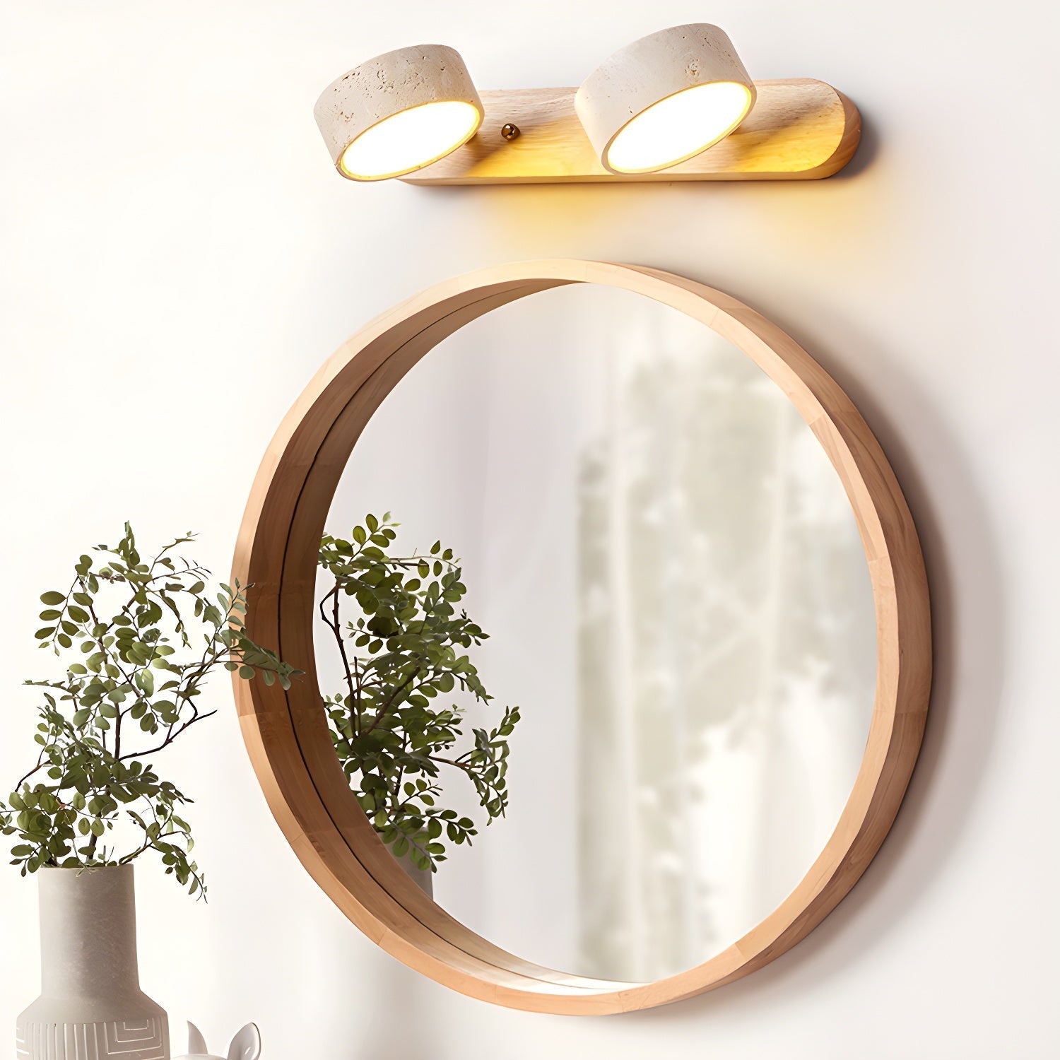 Keliso Travertine Wall Light
