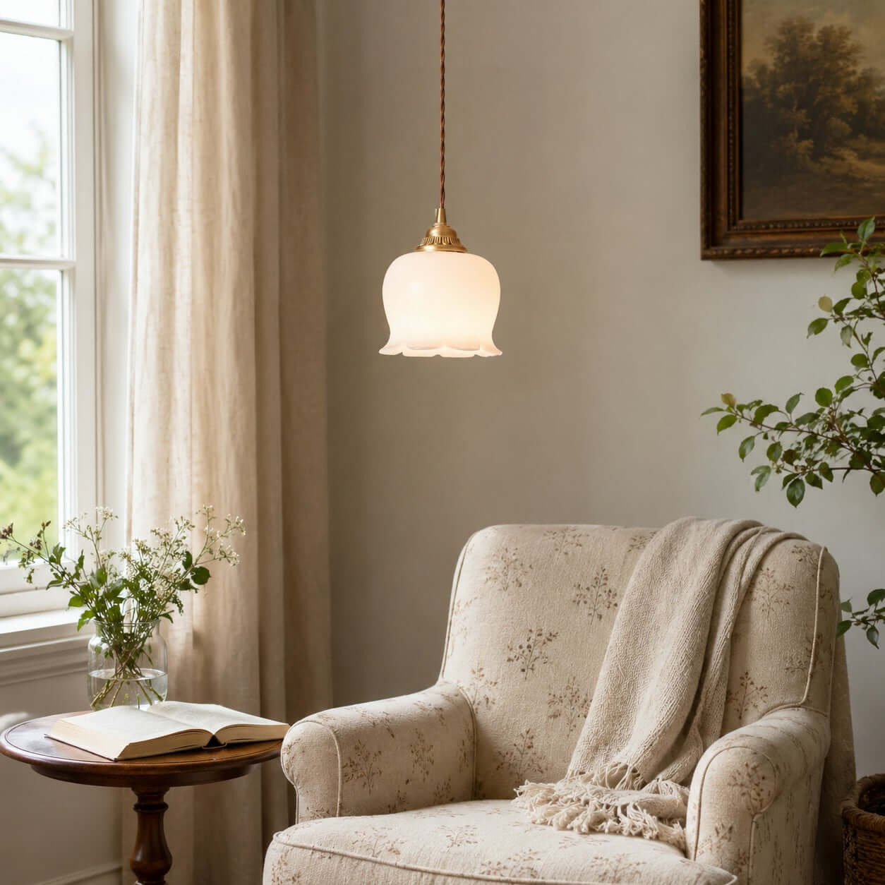 Bavelian Flower Pendant Light