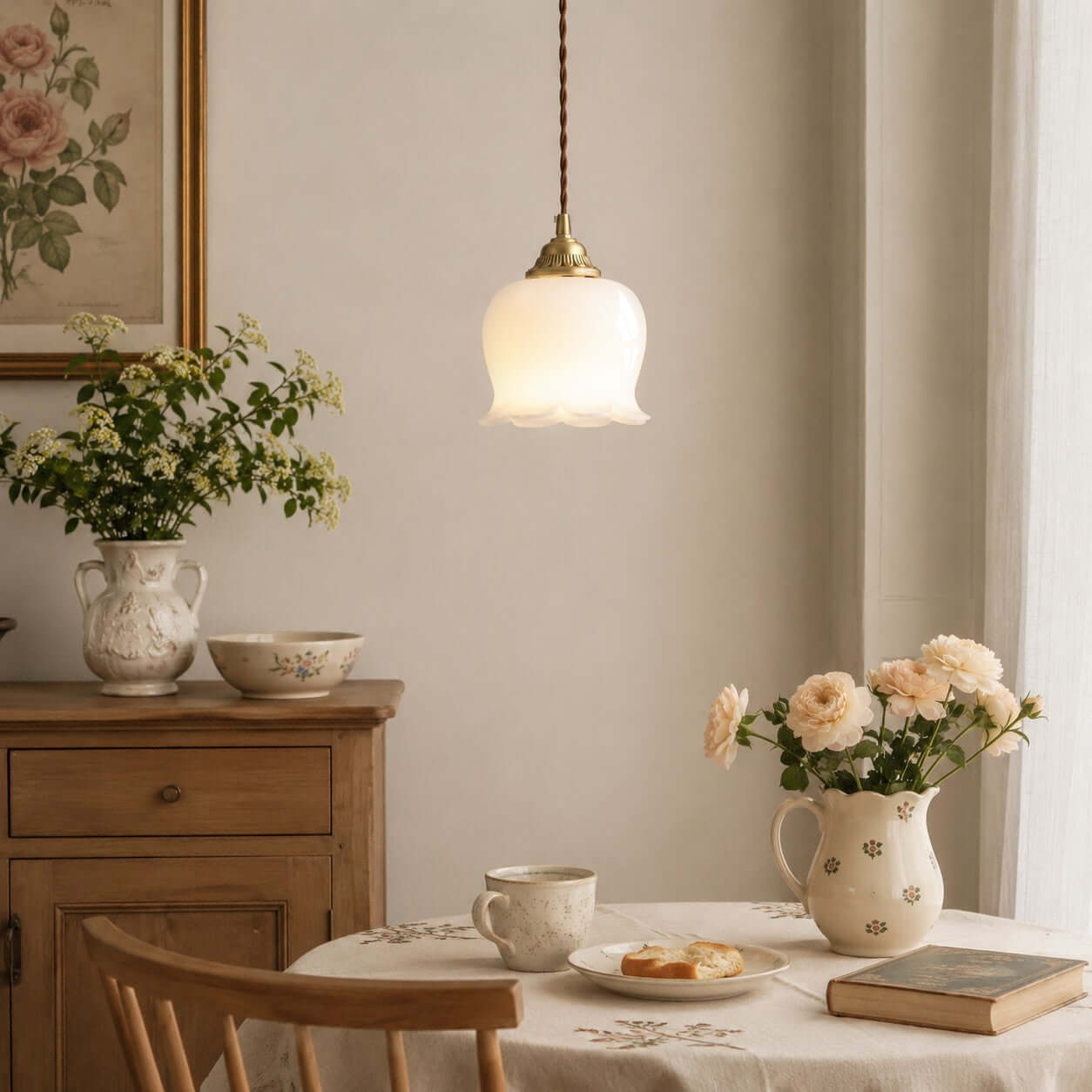 Bavelian Flower Pendant Light