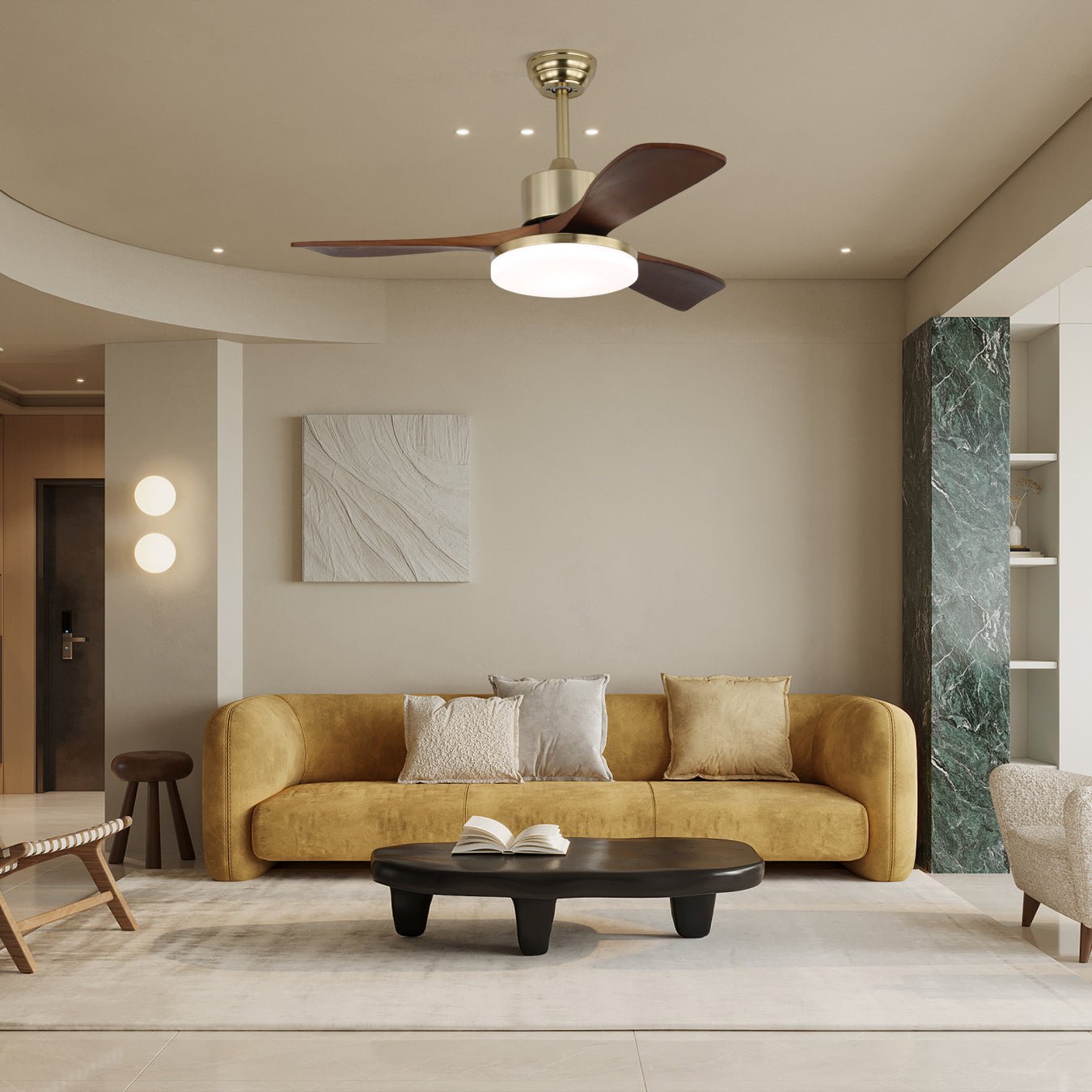 Feroza Ceiling Fan Light