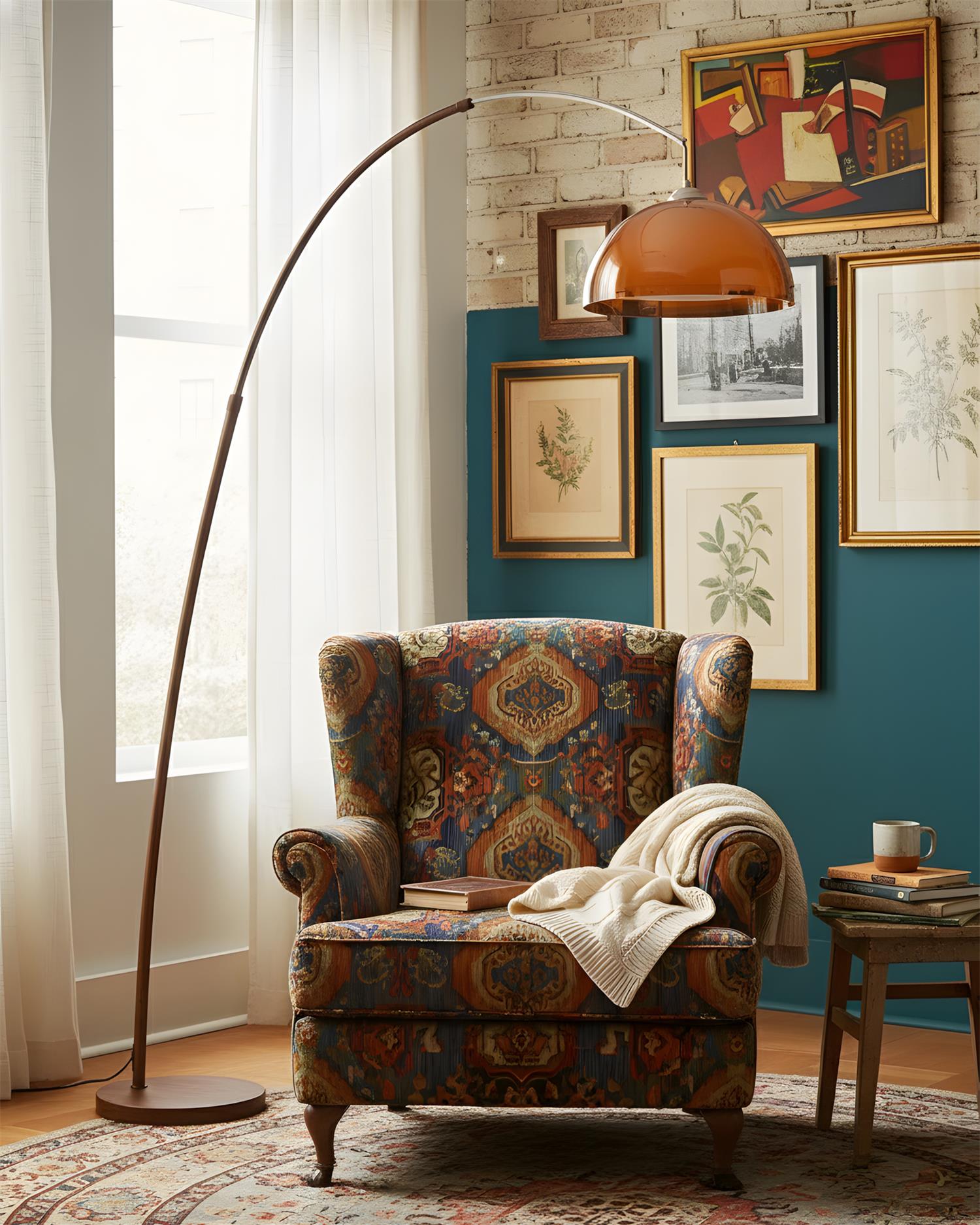 Alrello Arc Floor Lamp