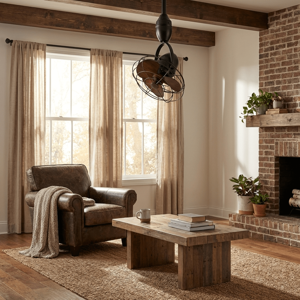 Avereo Cage Ceiling Fan