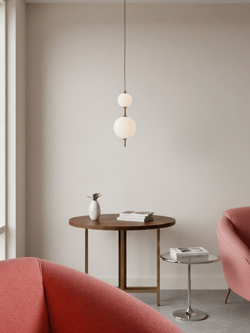 Rojo Globe Pendant Light