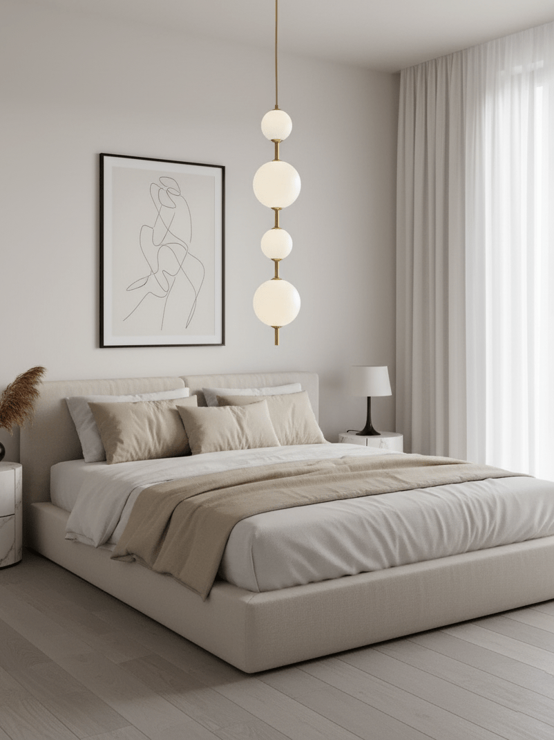 Rojo Globe Pendant Light