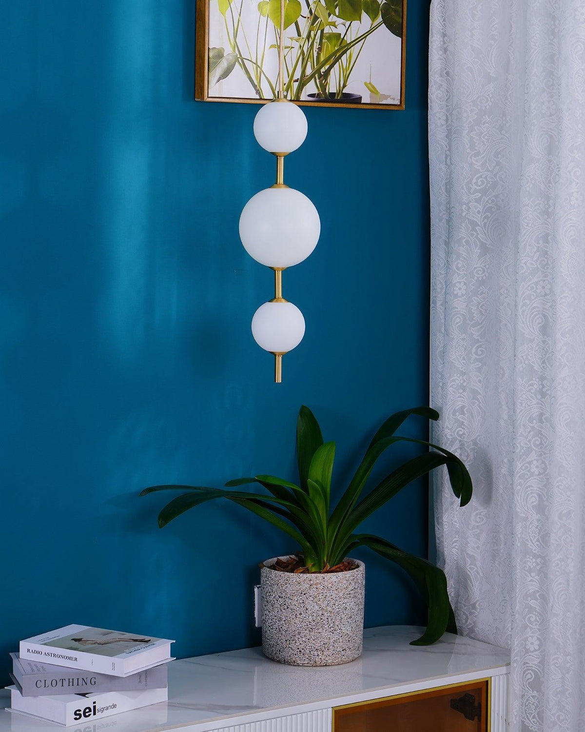 Rojo Globe Pendant Light