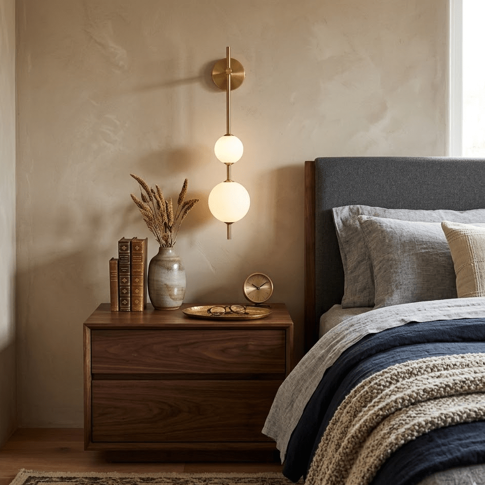 Allinlin Globe Wall Light
