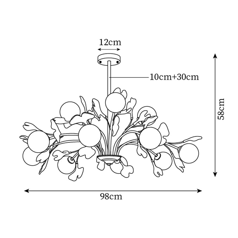 Orisana Ginkgo Ceiling Light