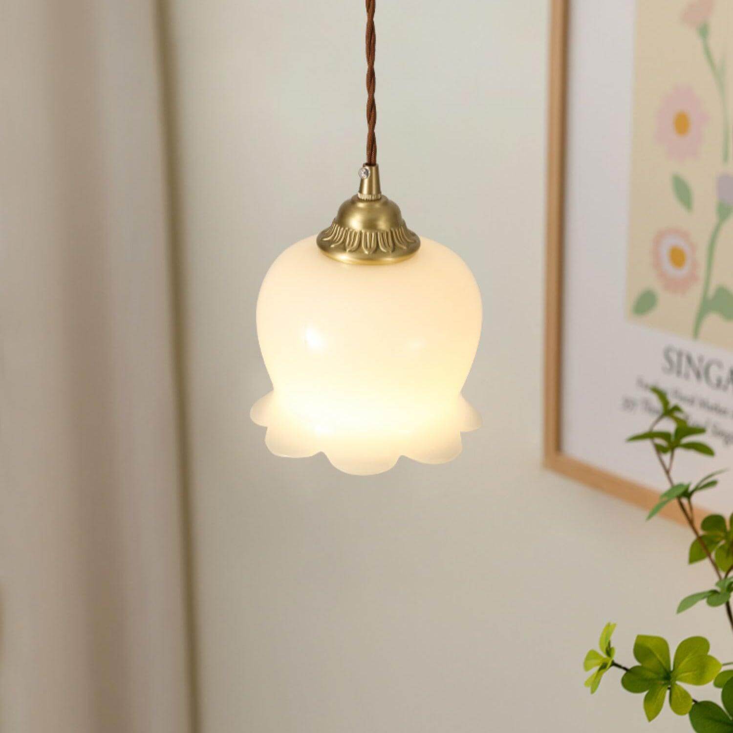 Bavelian Flower Pendant Light