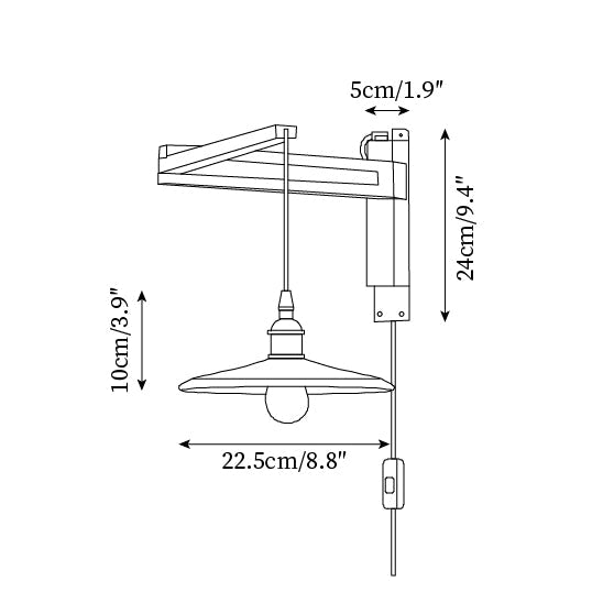 Hadi Wall Light