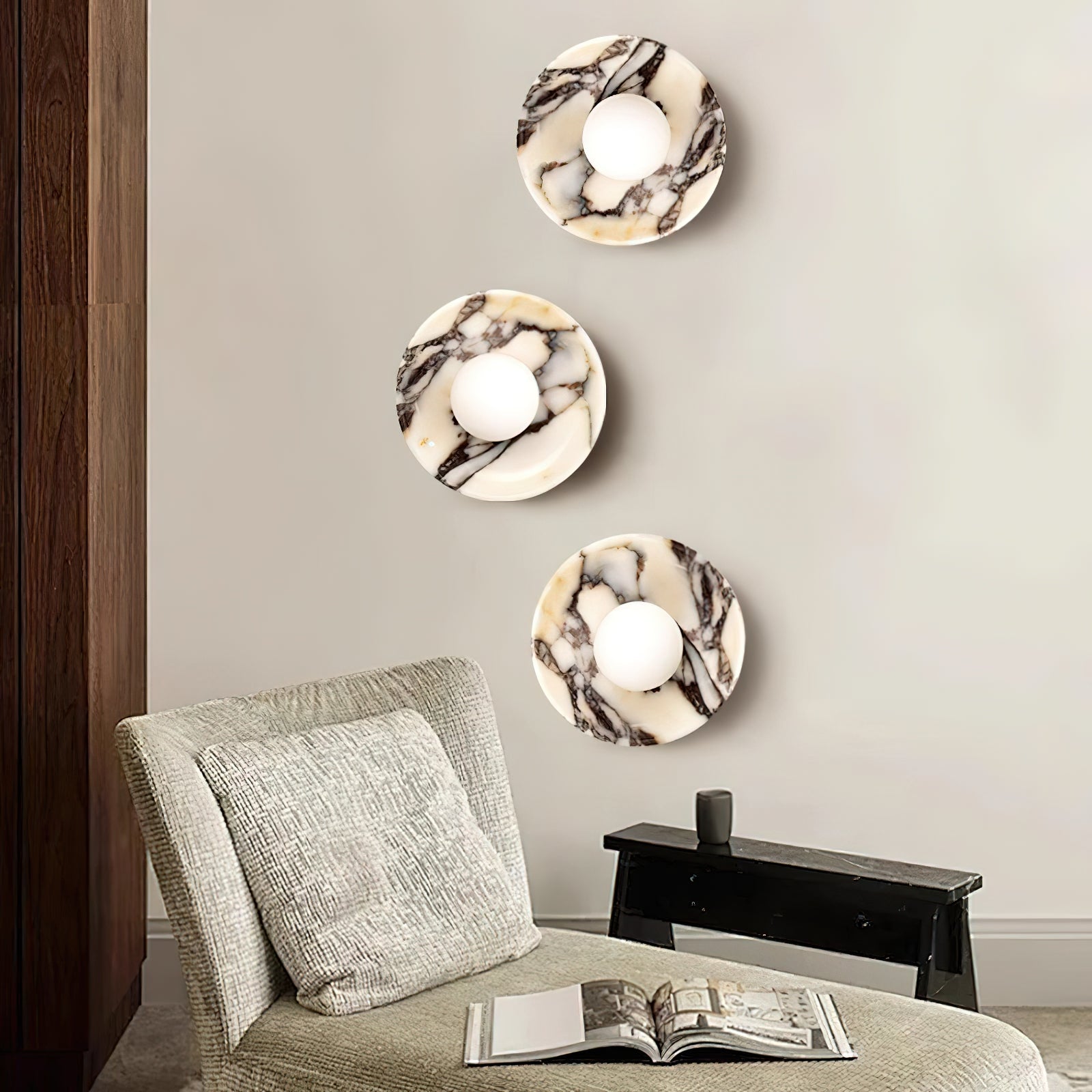 Burilan Round Wall Light